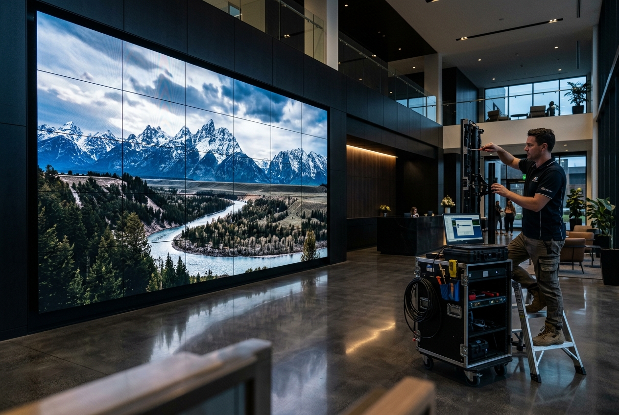 Video Wall Installation