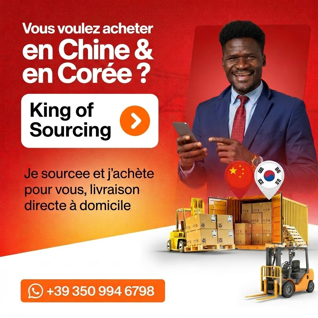 King of Sourcing — achat et livraison depuis la Chine et la Corée