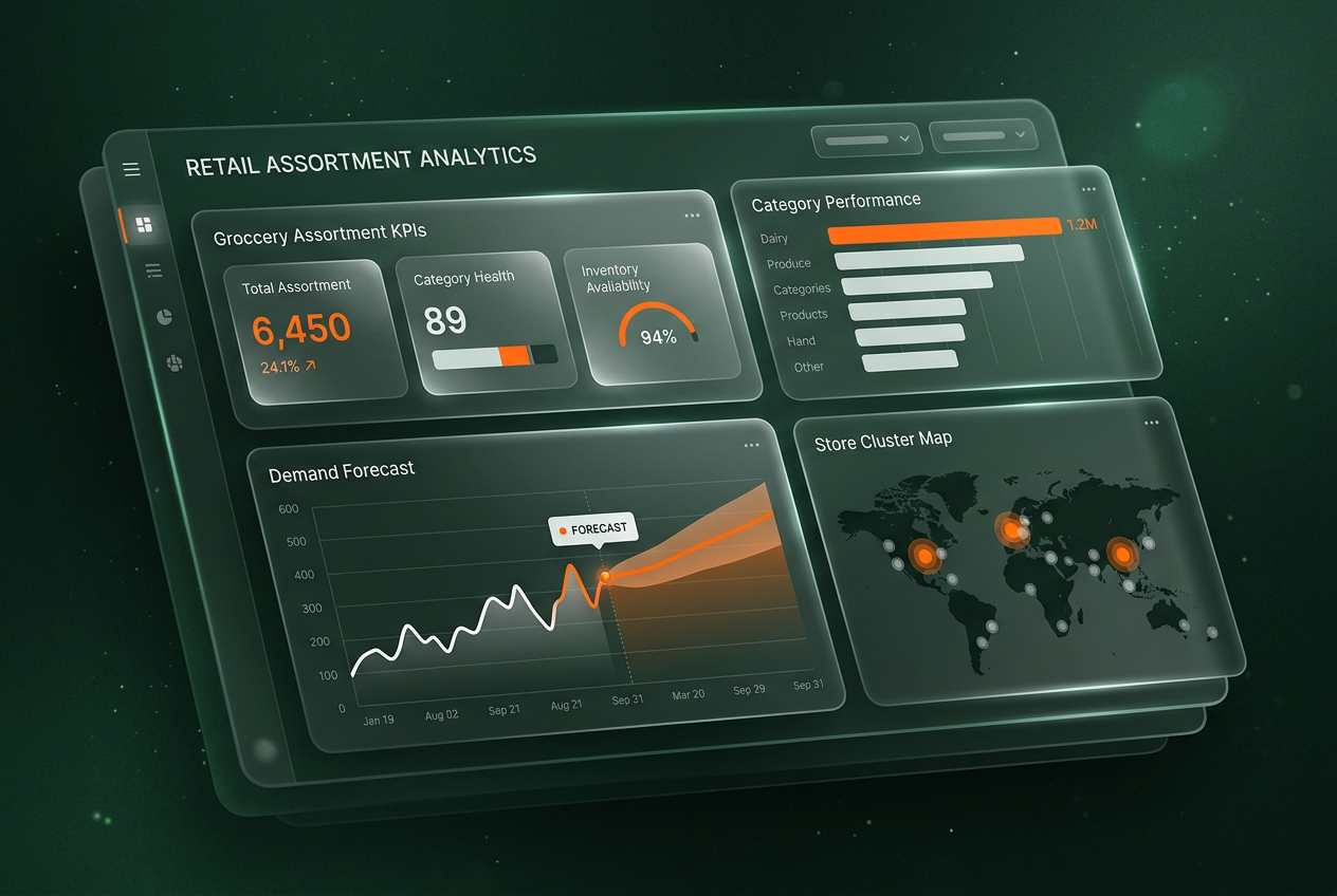 AssortIQ analytics dashboard