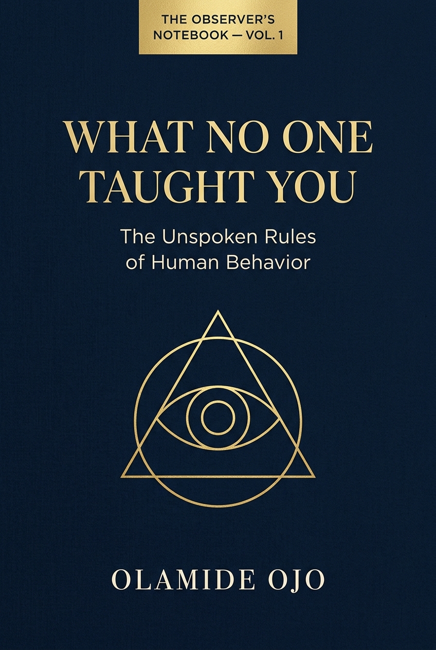 What No One Taught You book cover — Olamide Ojo