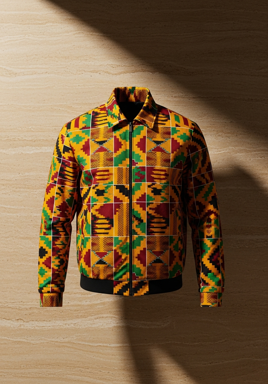 Kofi Kente Tailored Jacket