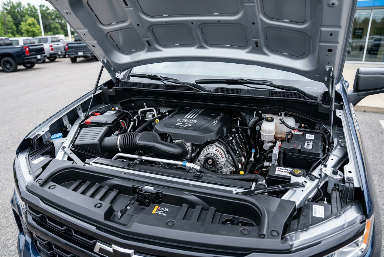 Engine bay — 5.3L V8