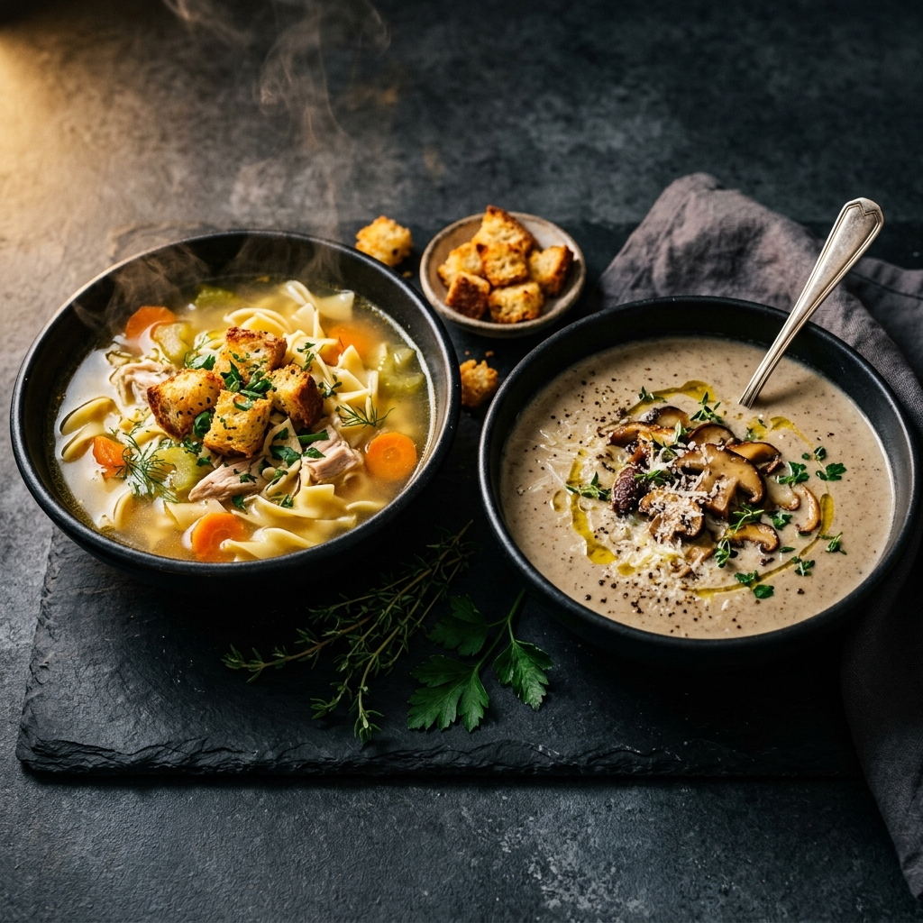 Knorr Instant Chicken Flavour Soup & Croutons