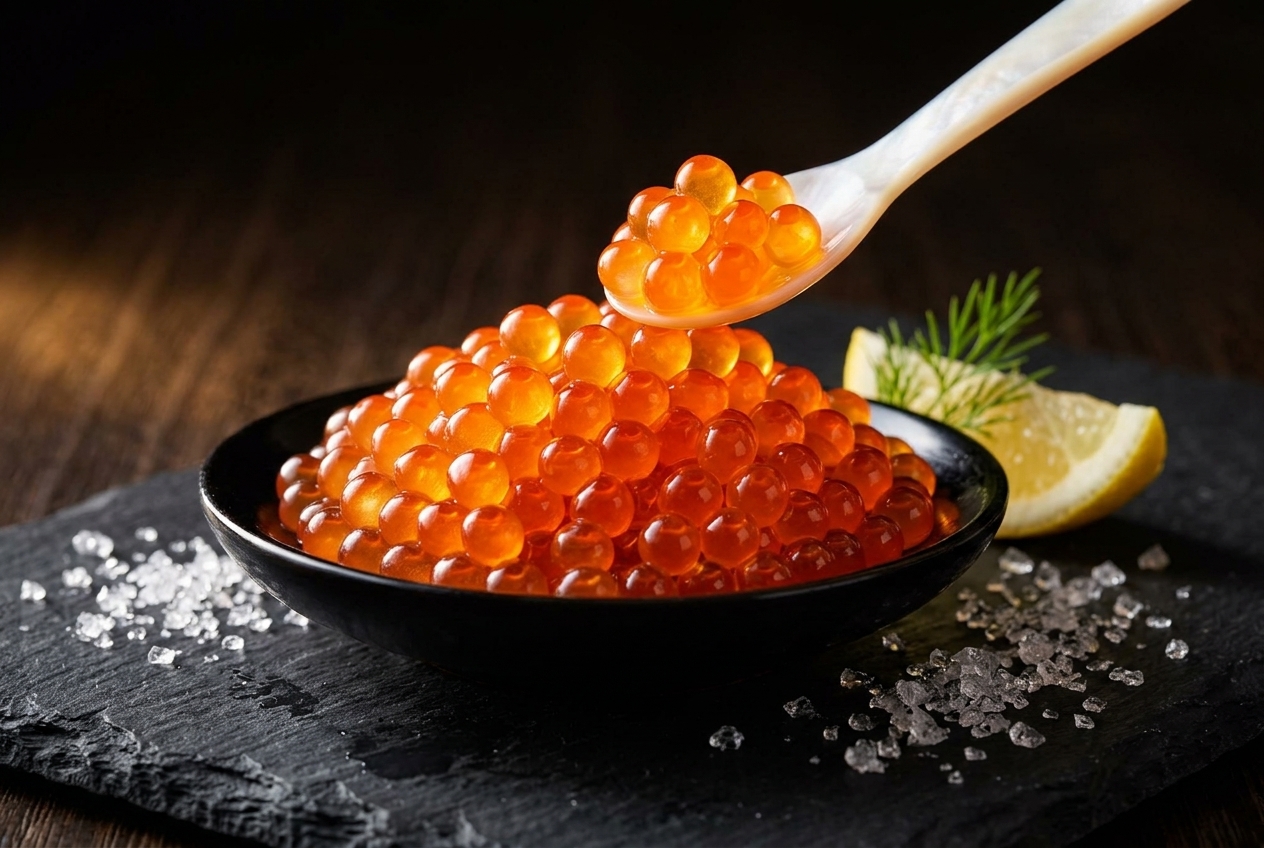 Alaska Wild Ikura: Chum Salmon Caviar