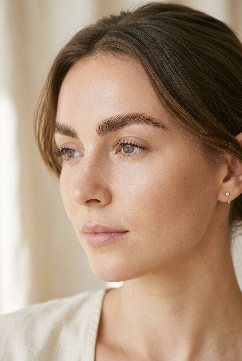 Brow Lamination + Hybrid Brows