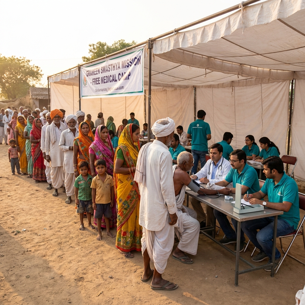Free medical camp check-up