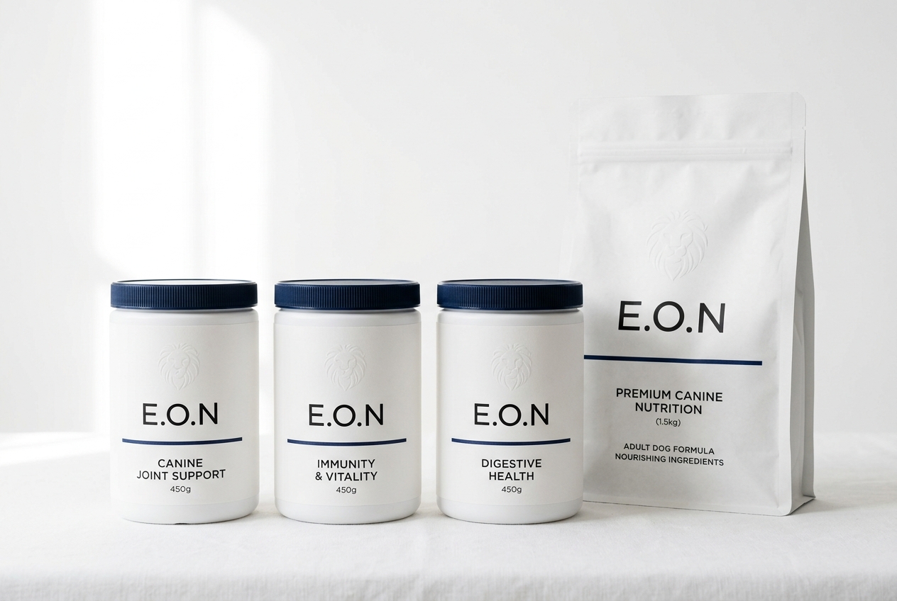 E.O.N Nutrition concept packaging