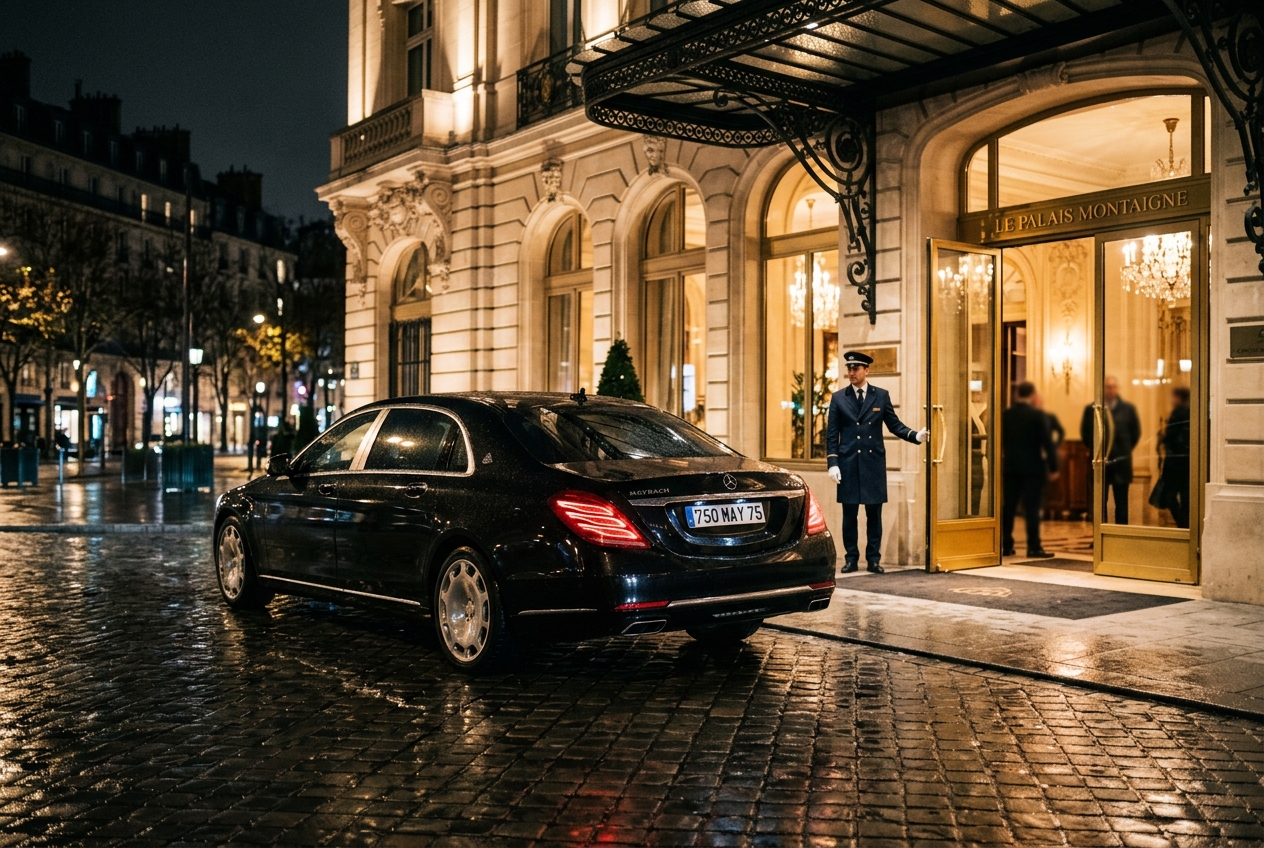 Luxury arrival