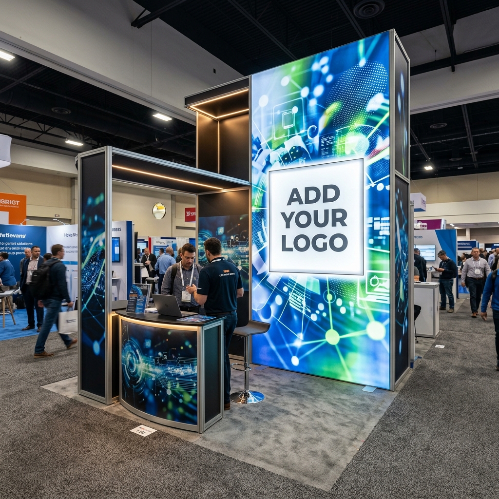 Exhibition Booth Graphics view 2
