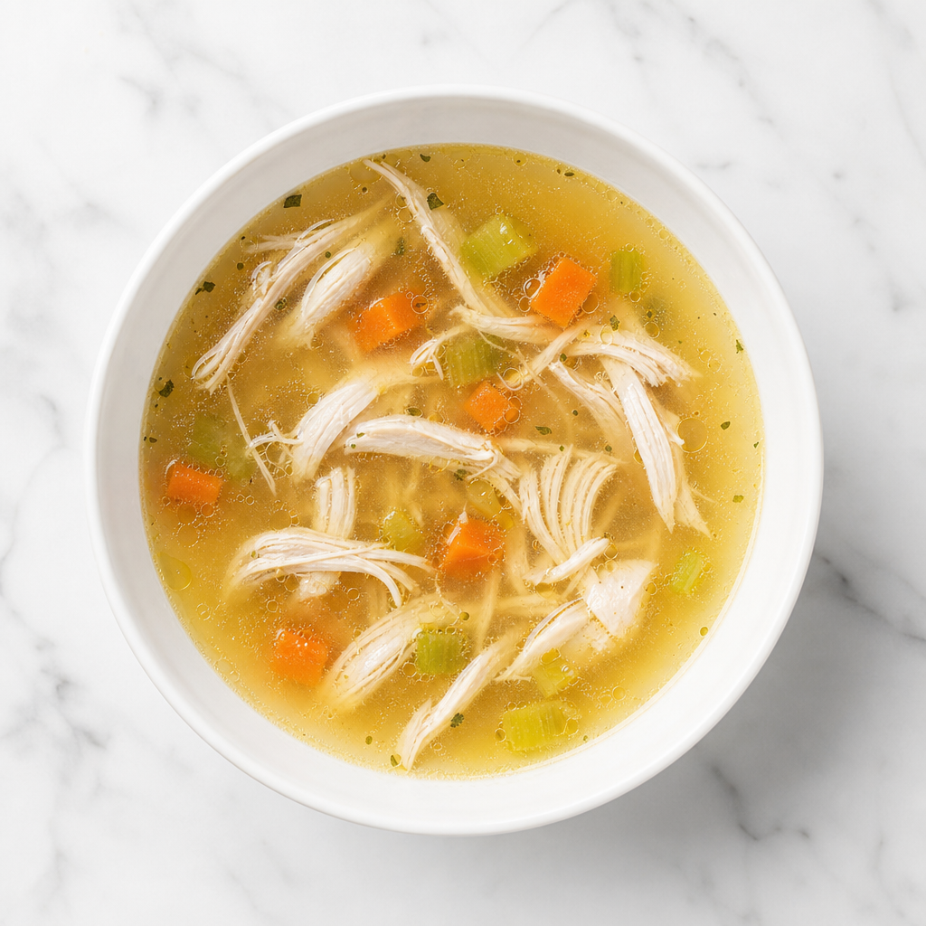 Bone Broth with Lean Shredded Turkey