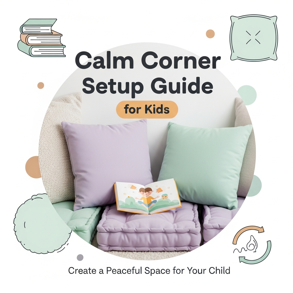 The Calm Corner Setup Kit™ | Safe Space Creator | Ages 3-10