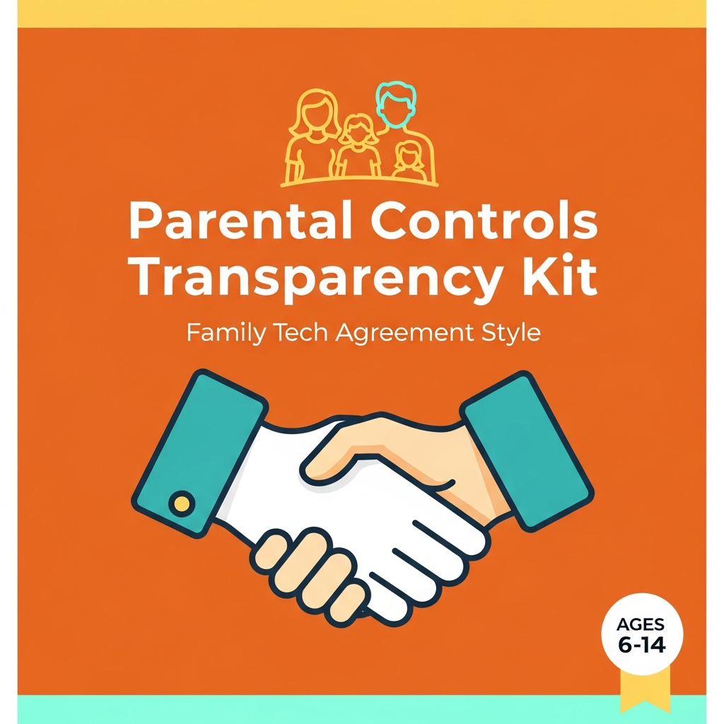 The Parental Controls Transparency Kit™ | Trust-Building Tech Guide | Ages 6-14