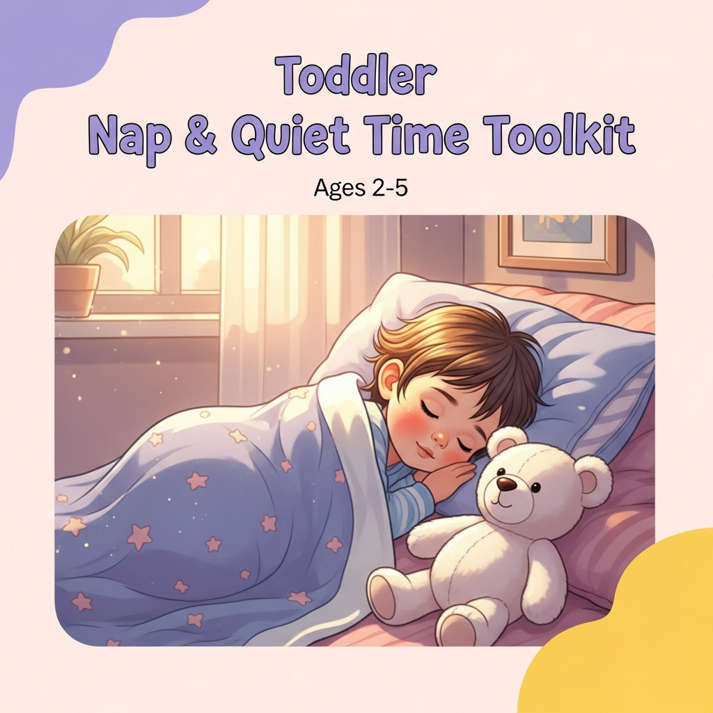 The Toddler Nap & Quiet Time Toolkit™ | Restful Days Guide | Ages 2-5