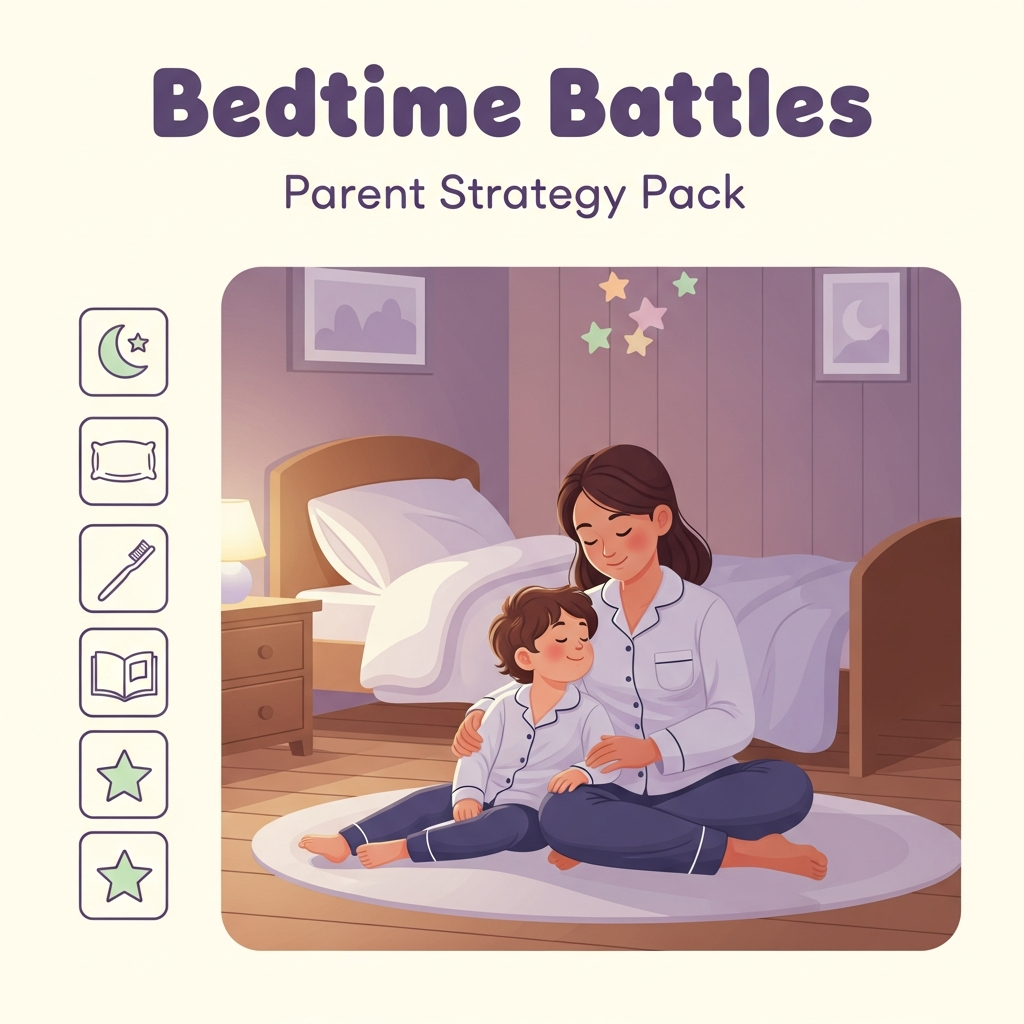 No More Bedtime Battles™ | Parent Strategy Pack | Ages 2-10