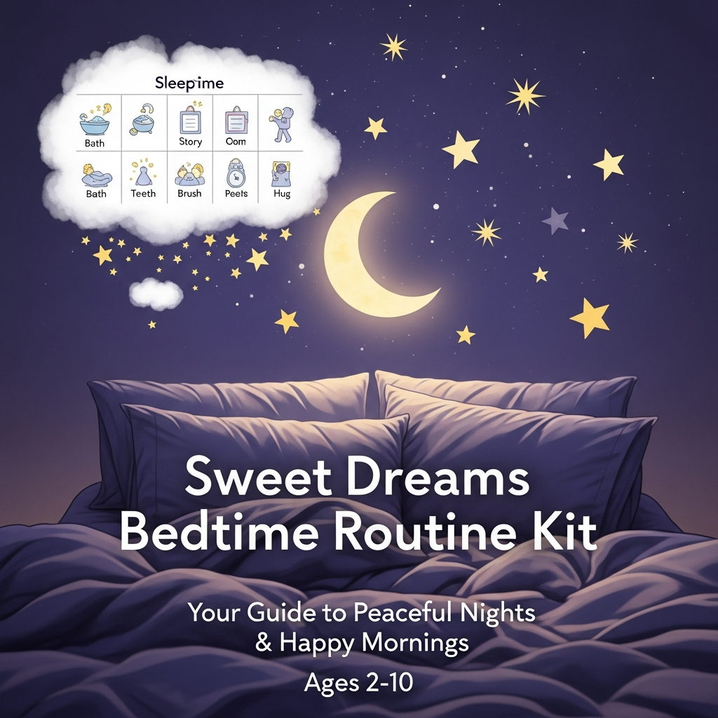 The Bedtime Routine & Sleep Reset Kit™ | Peaceful Sleep System | Ages 2-10