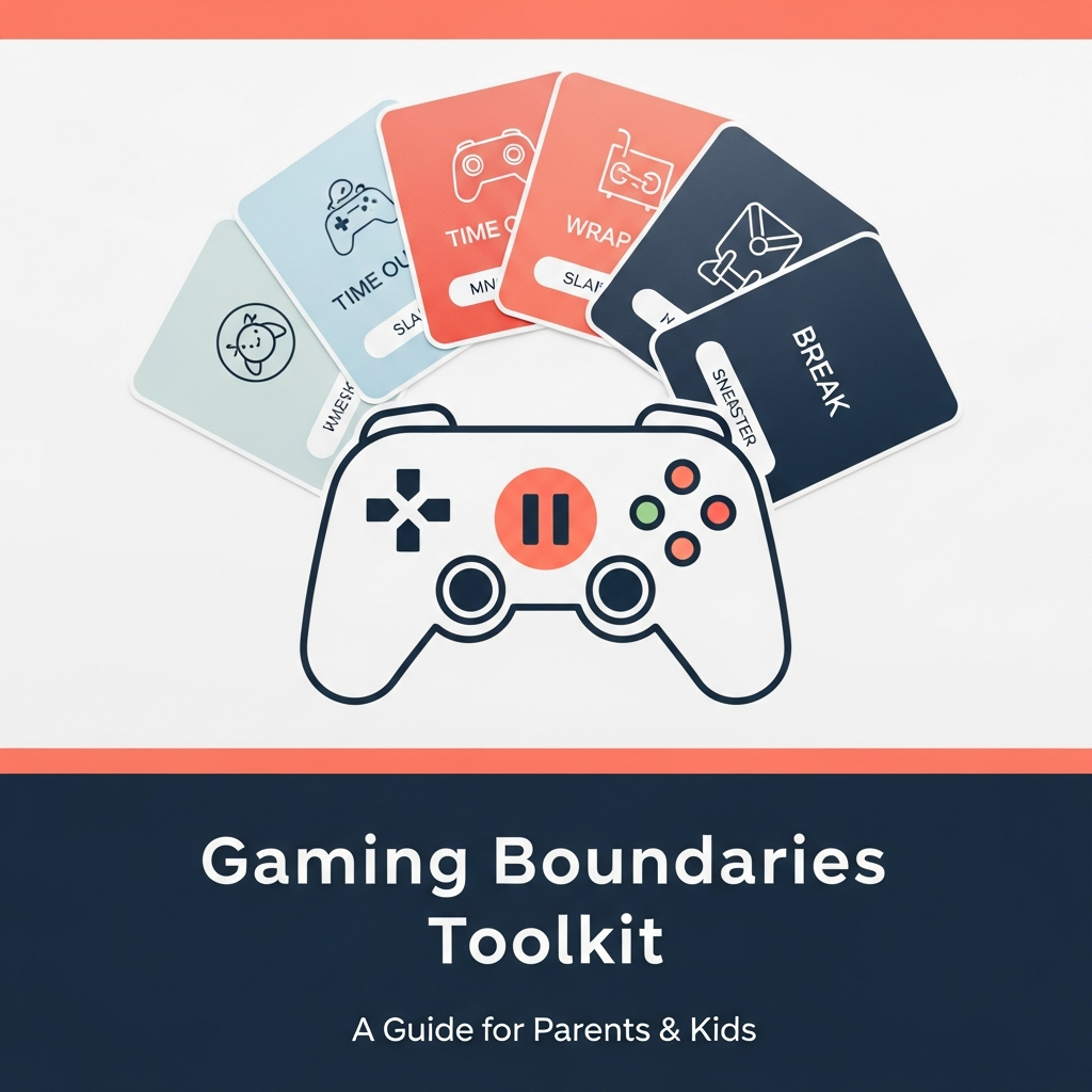 The Gaming Boundaries & Calm Exits Toolkit™ | Healthy Gaming Guide | Ages 6-14