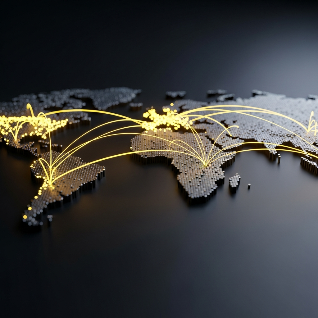 Mappa mondiale logistica