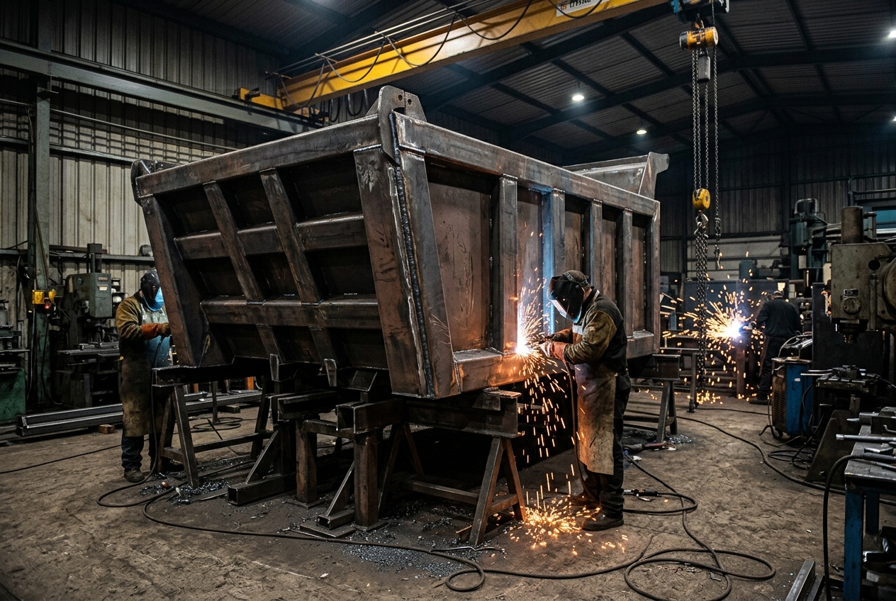 Hardox 500 Tuf plate for tipper body rebuilds