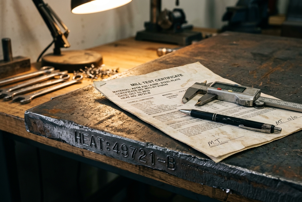 What an EN 10204 3.1 certificate actually proves — and what it does not