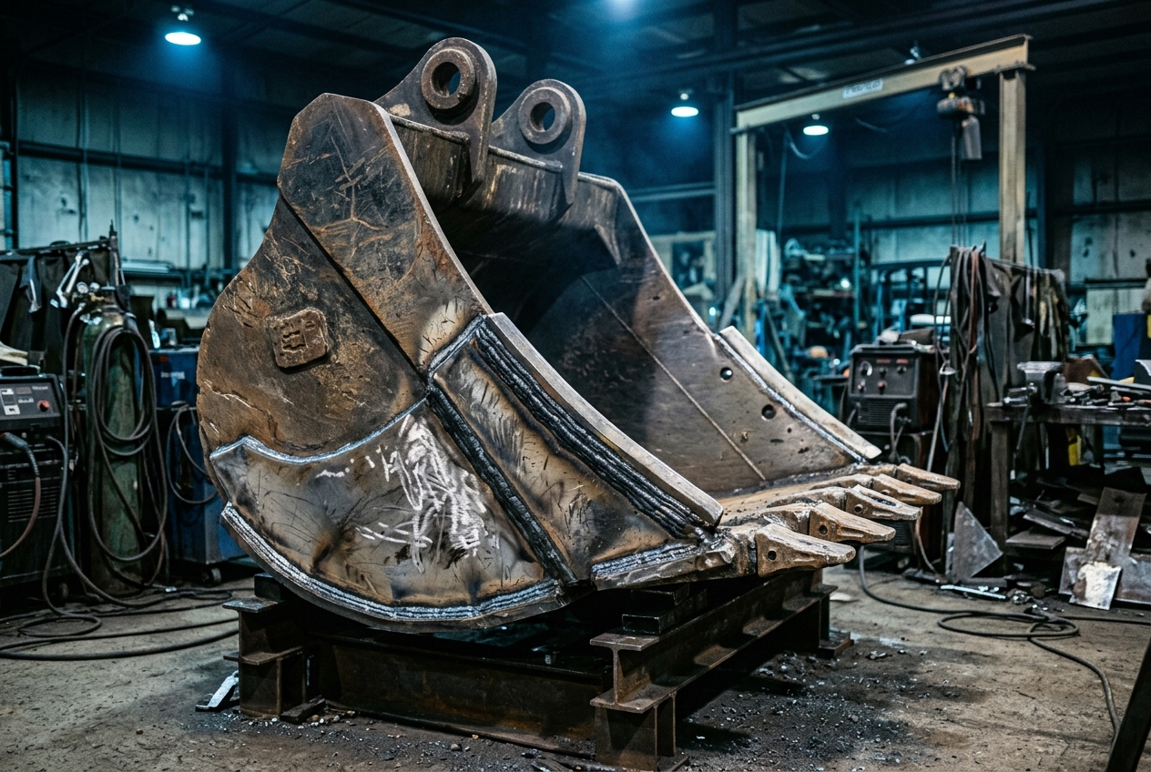Excavator bucket rebuild package