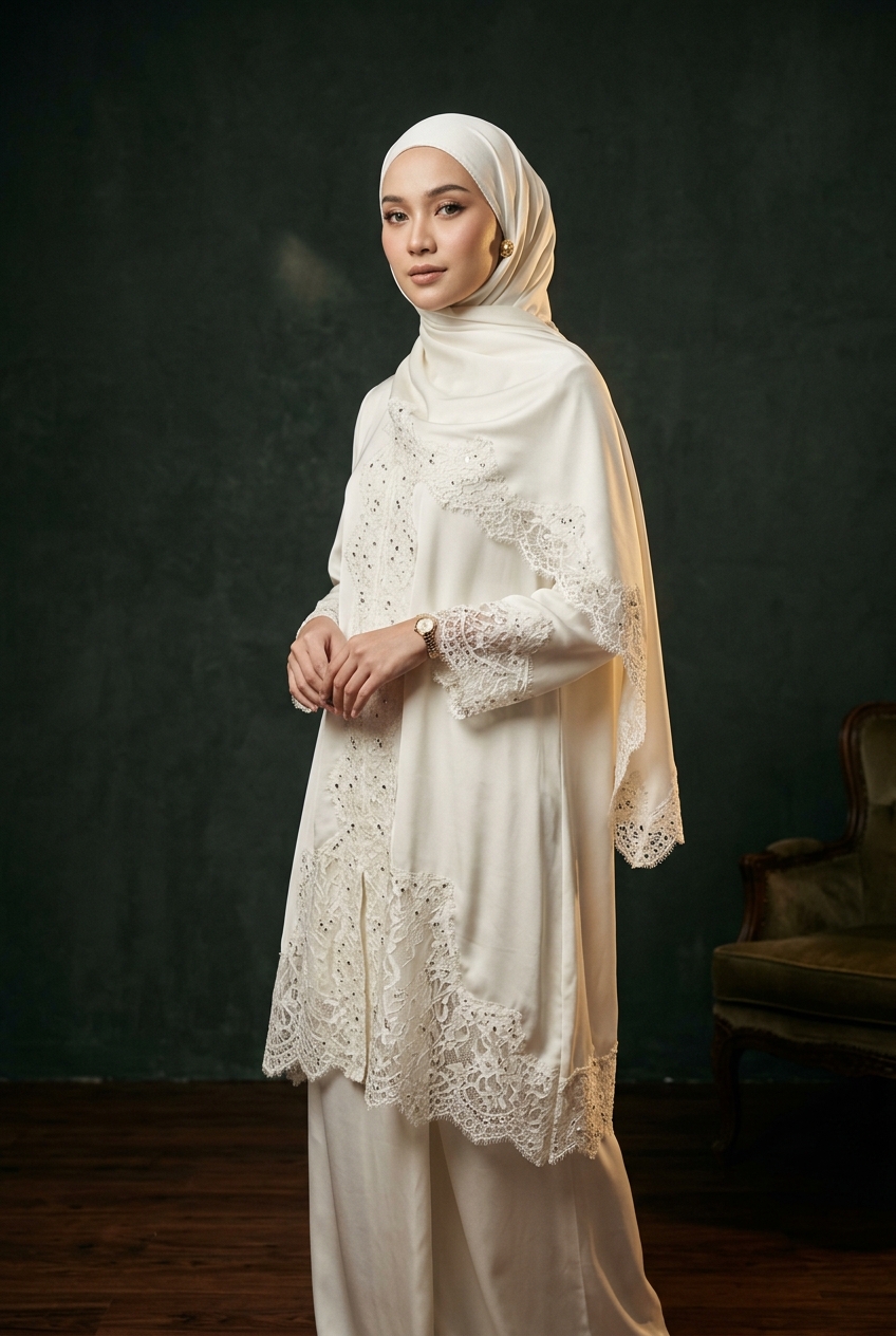 Mukena Cahaya Brukat