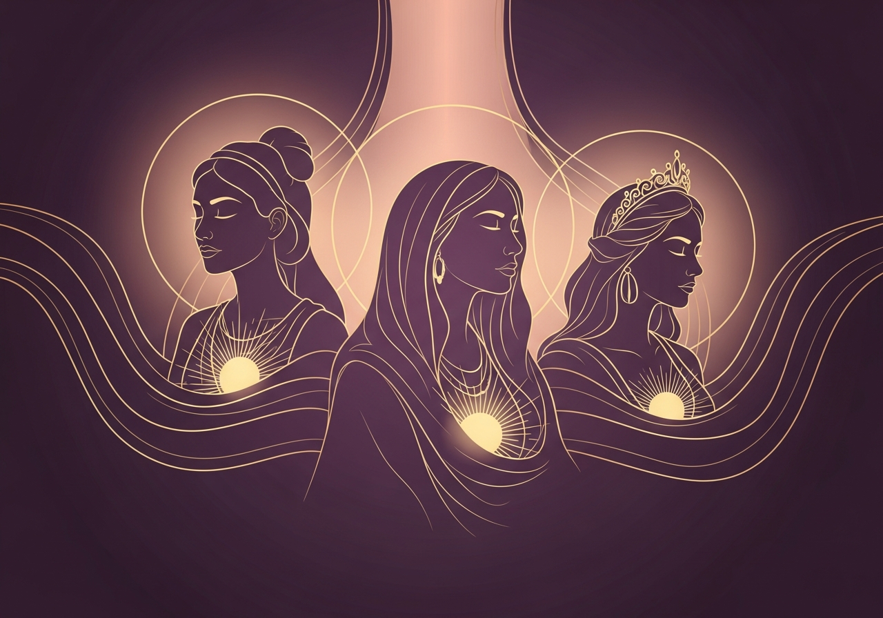 Sacred Triangle Training: Isis, Mary Magdalene, Sophia