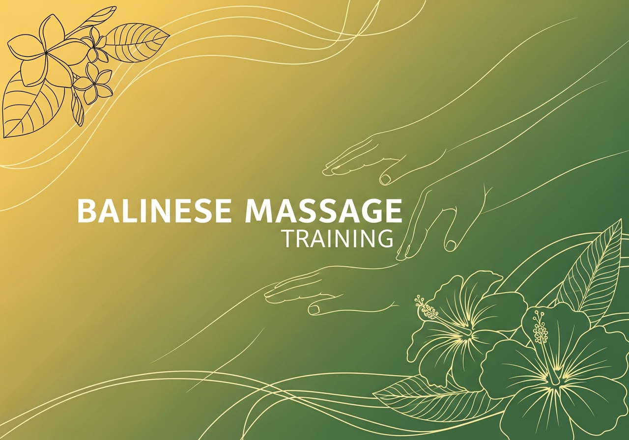 Balinese Massage Training
