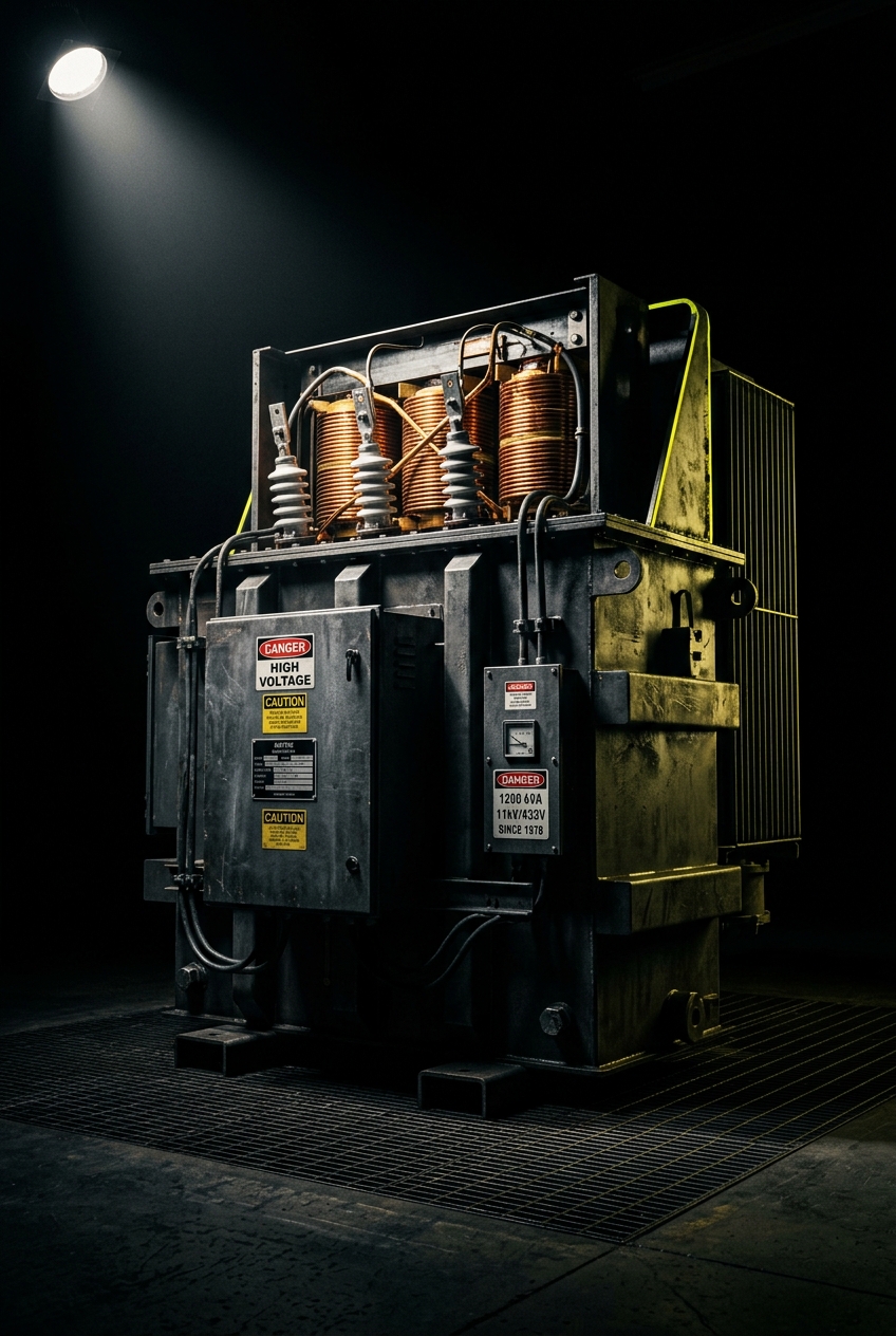 Industrial distribution transformer
