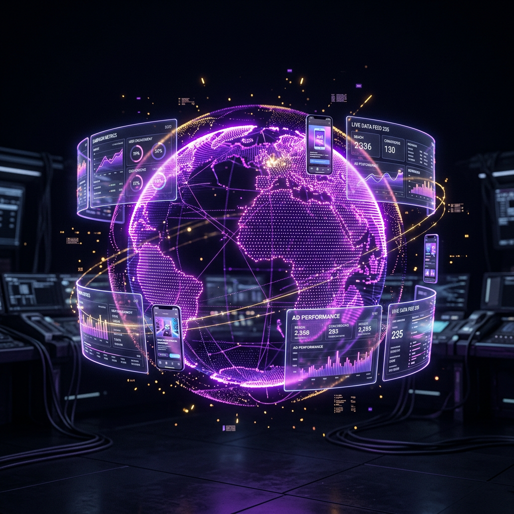 GoldenAds command center