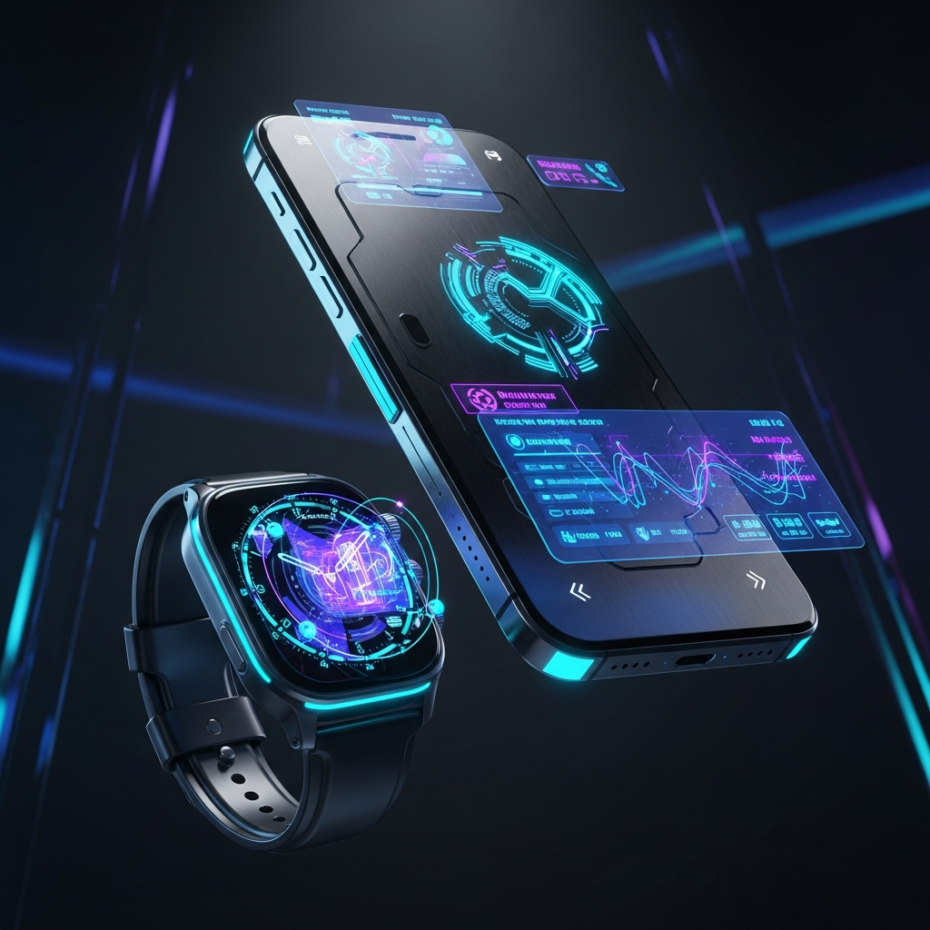Futuristic MakkShop devices