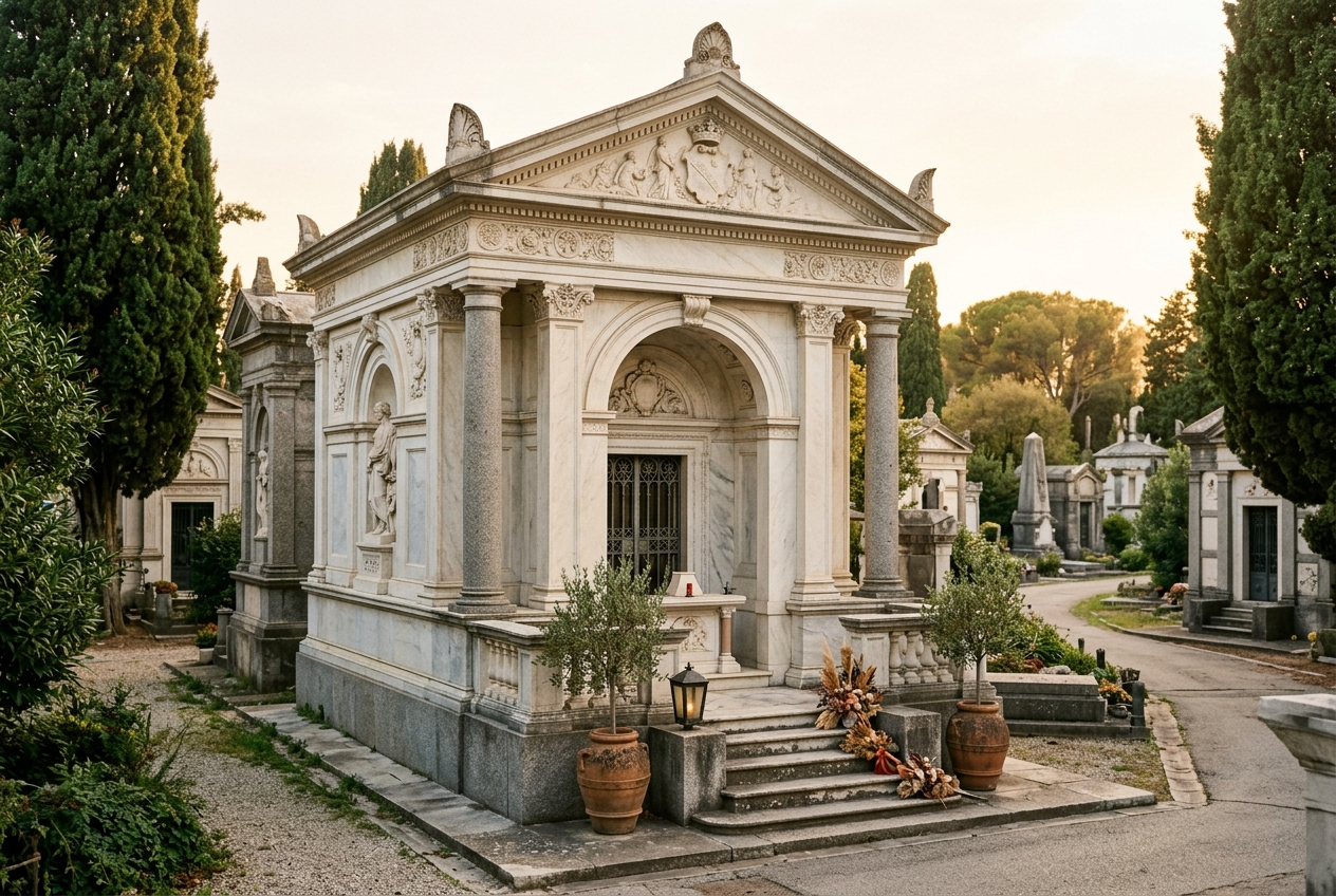 Monumenti Funebri — dettaglio 2
