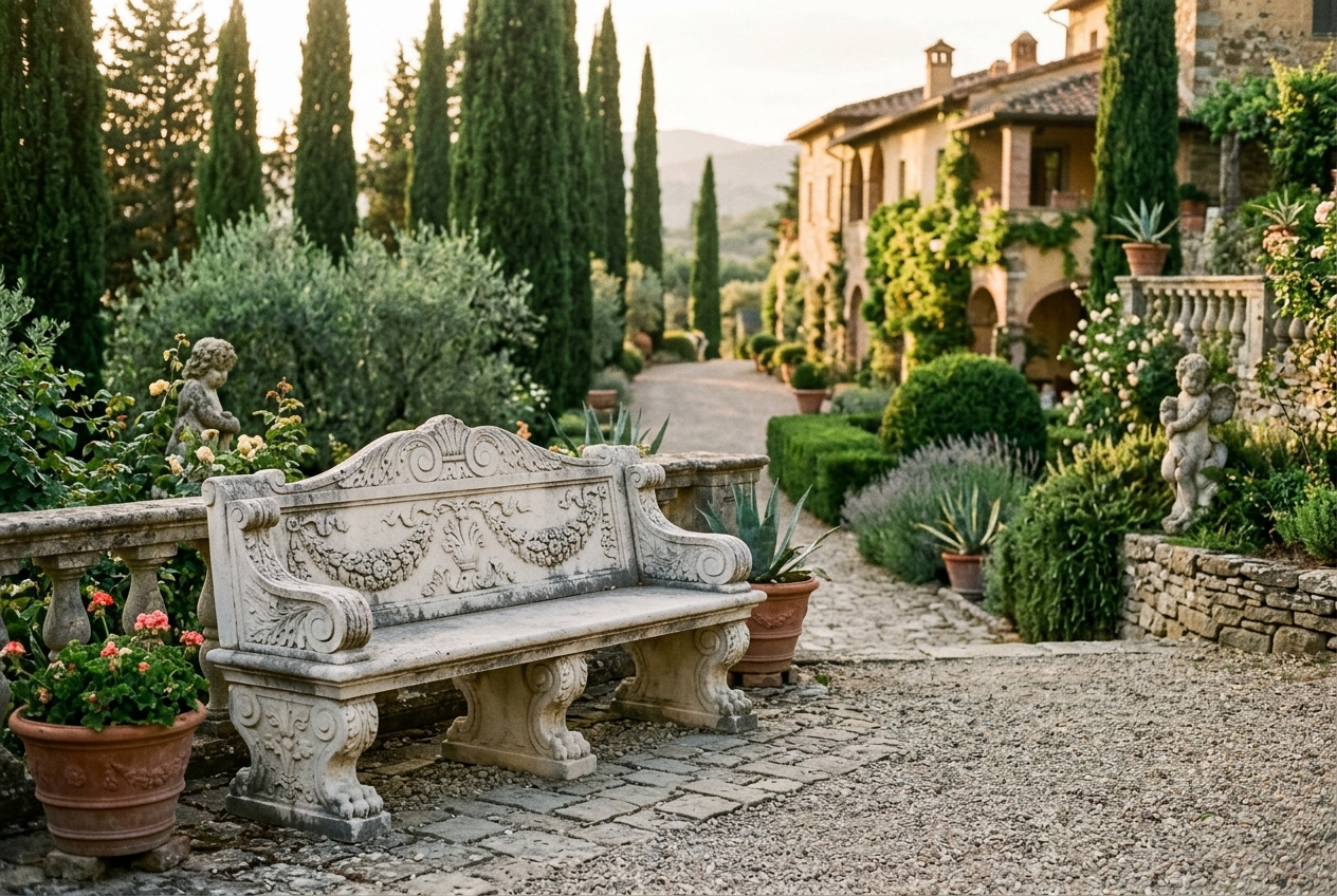 Panchine — Apuane Marmi Sardegna
