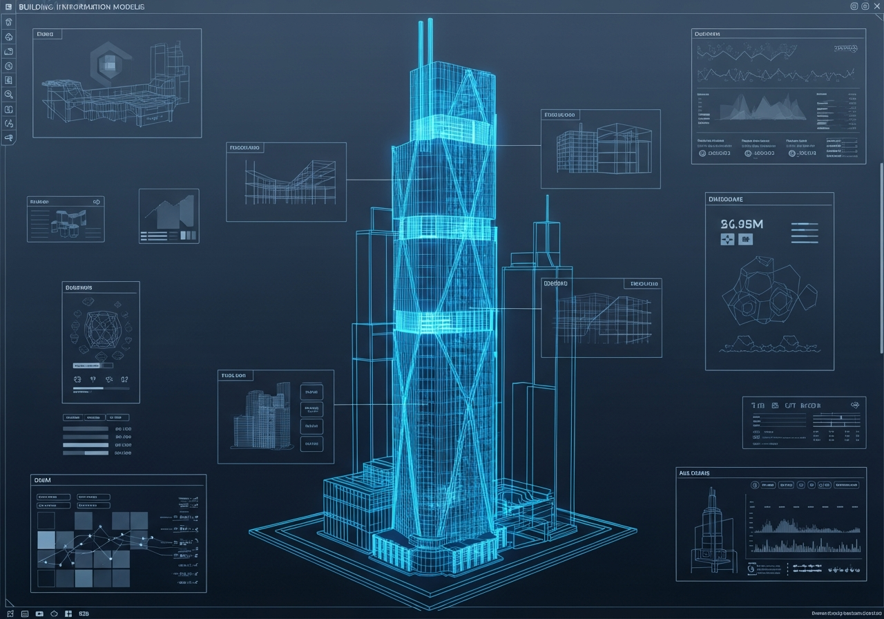 Tower BIM Model — LOD 400
