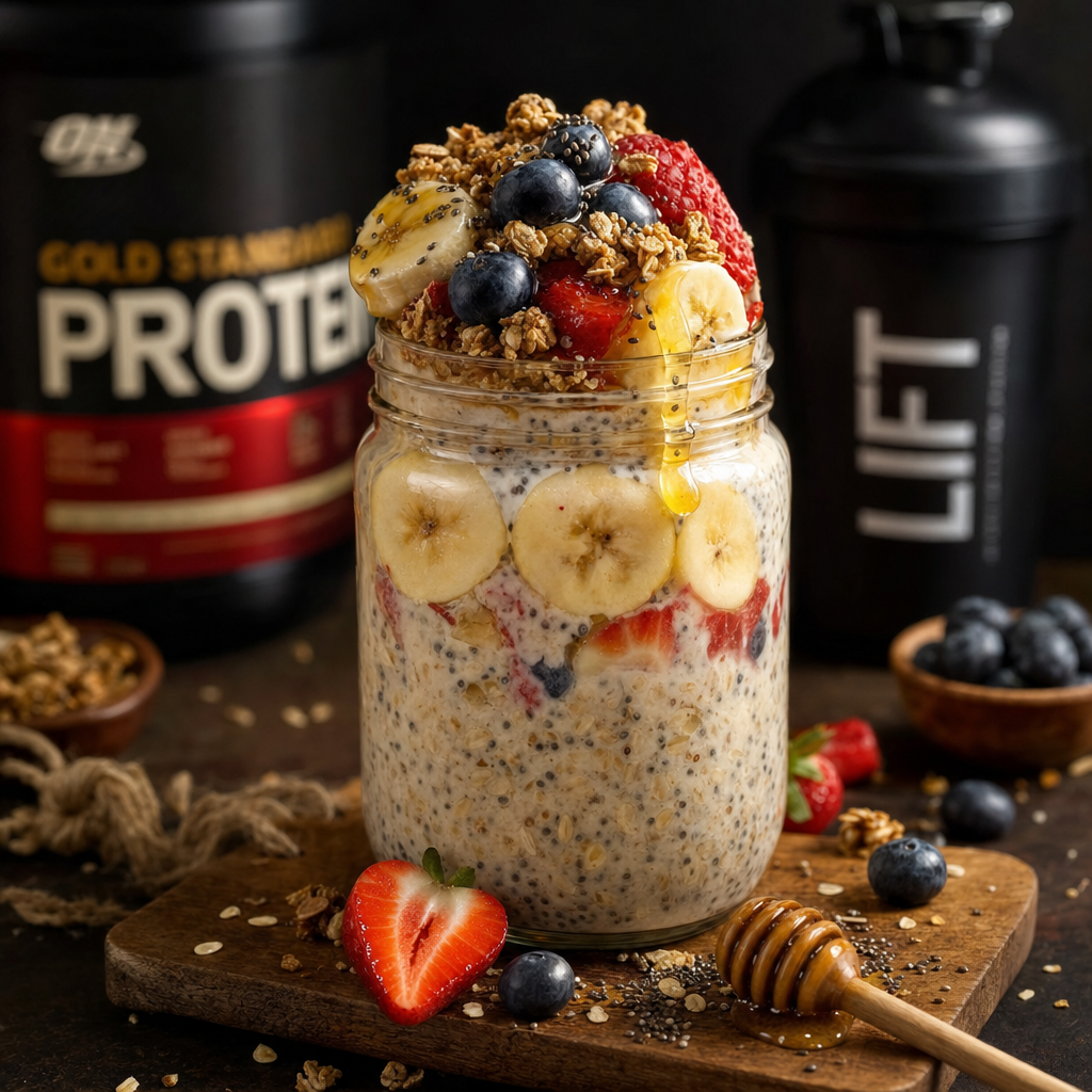 Overnight Oats Power Jar