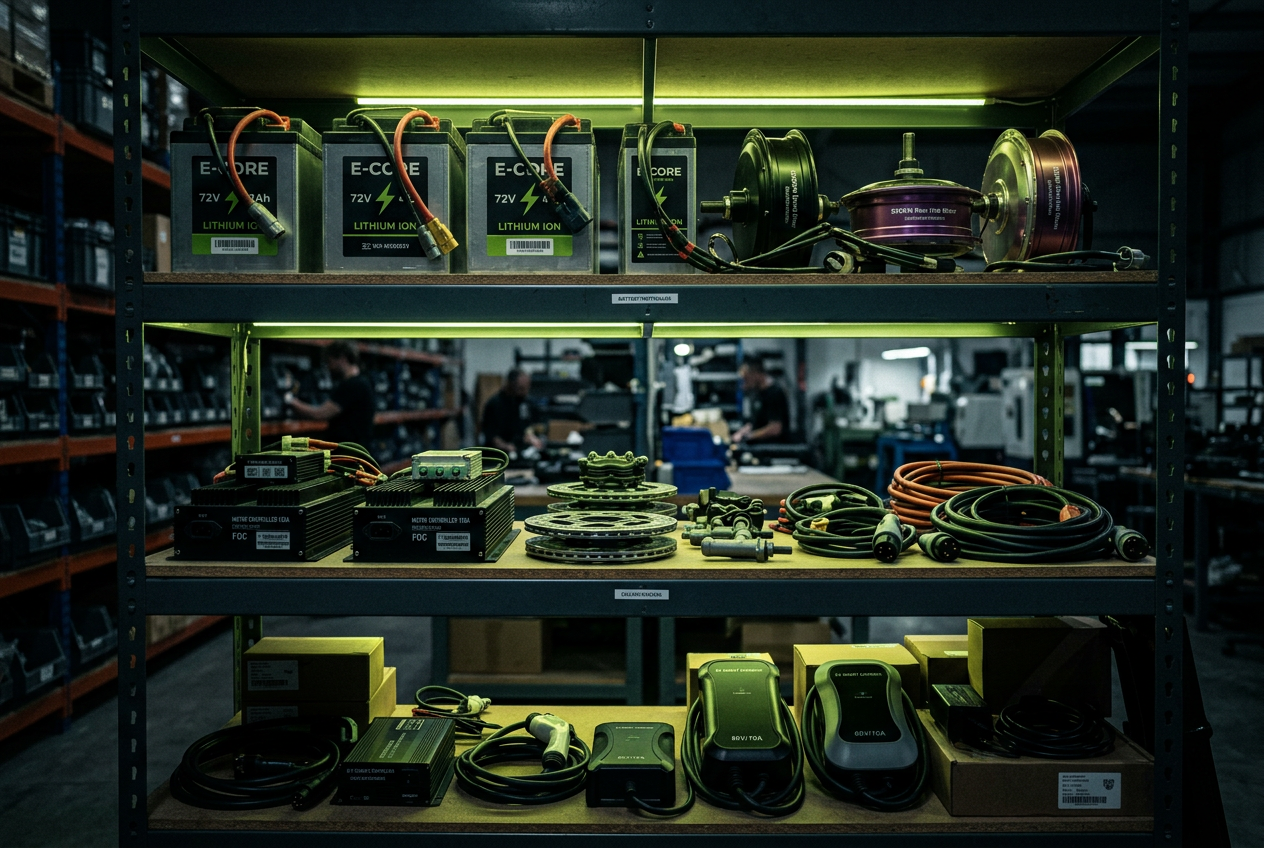 Refacciones de motos eléctricas