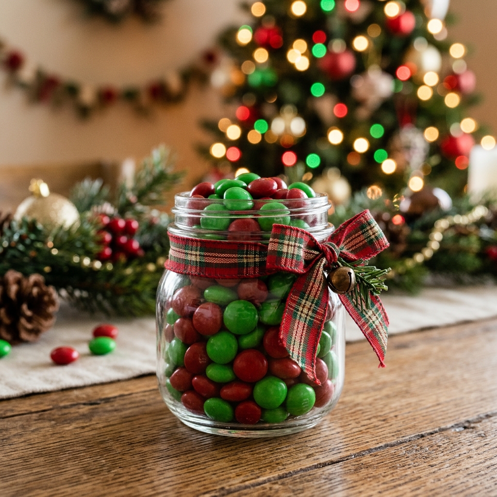 Red & Green Chocolate Gems