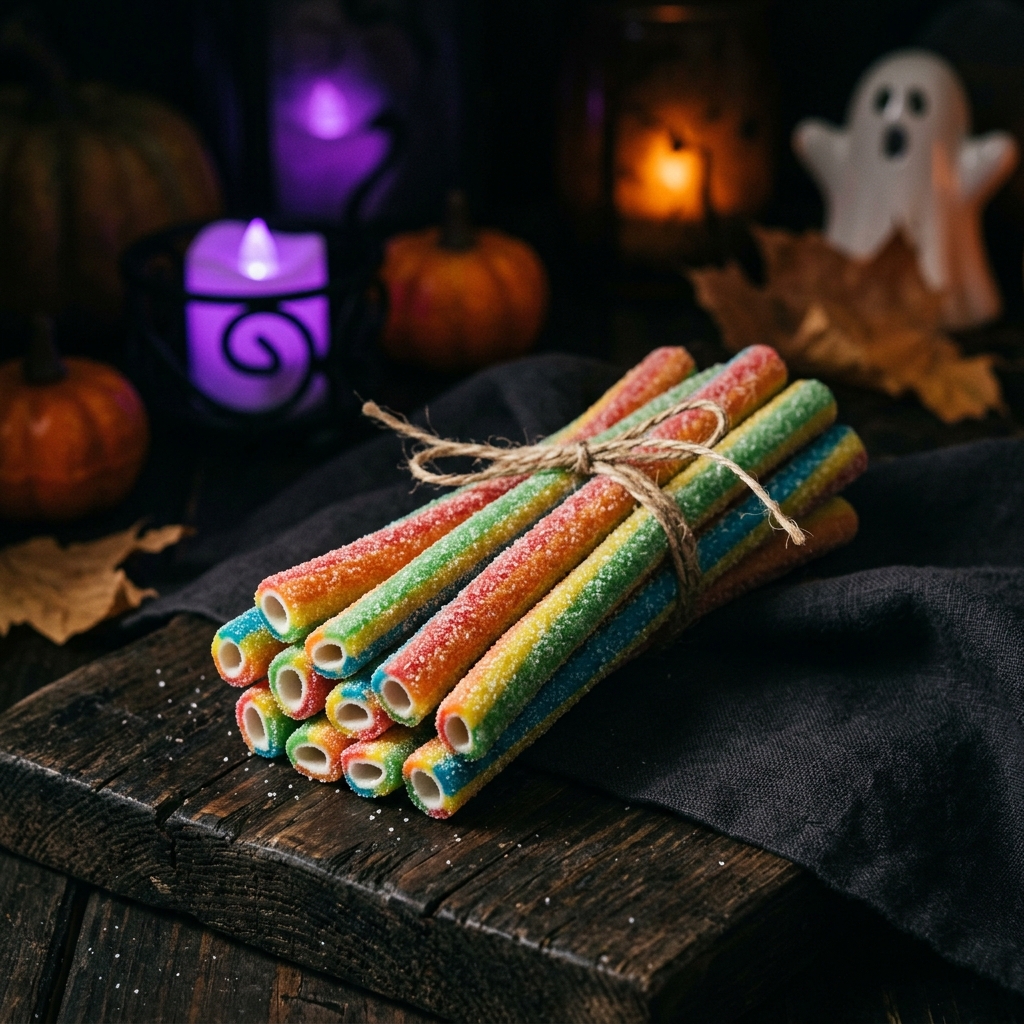 Sour Punch Rainbow Straws