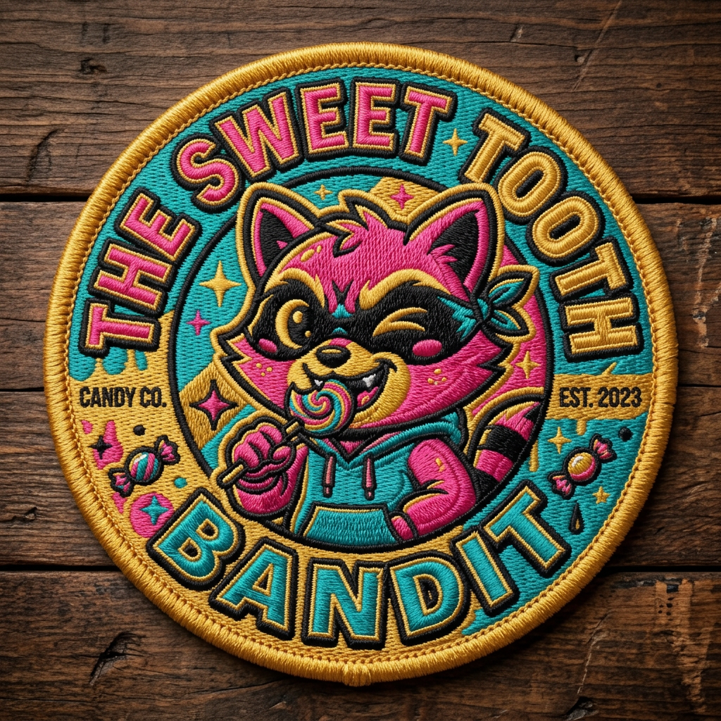 Bandit Embroidered Patch