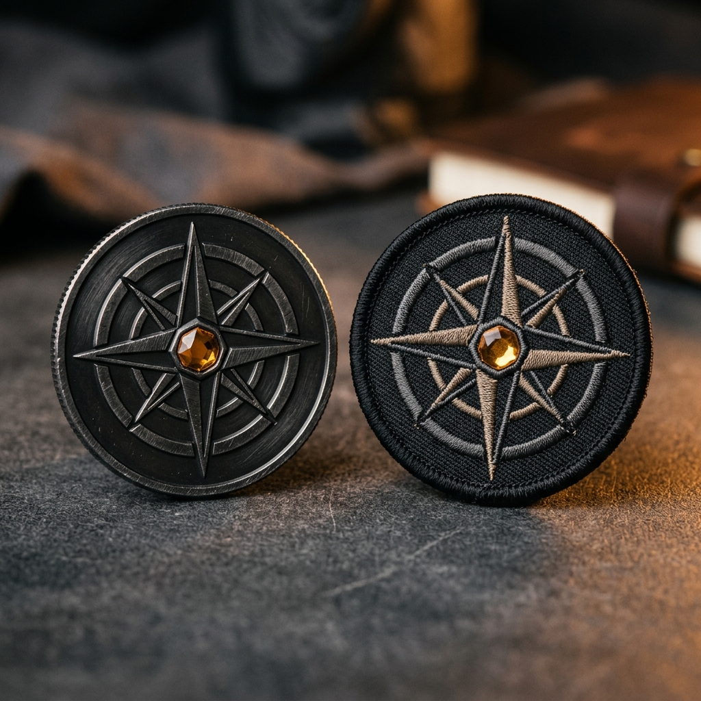 Service Mark Challenge Coin + Patch