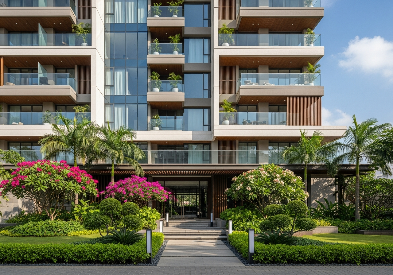 Modern apartment project