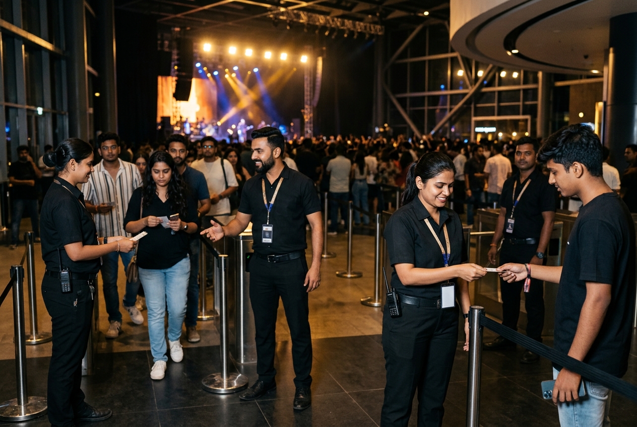 Concerts & Shows staffing