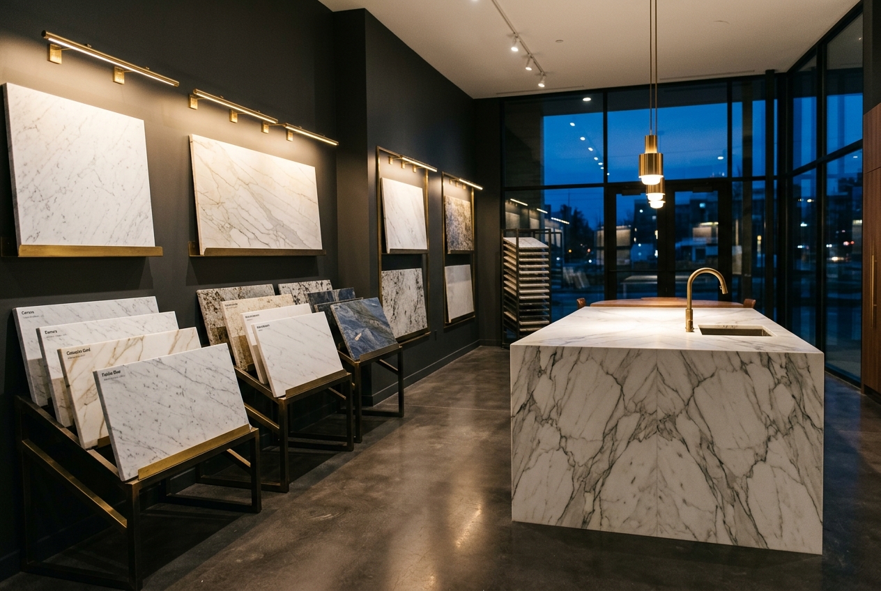 Brioni Granite showroom