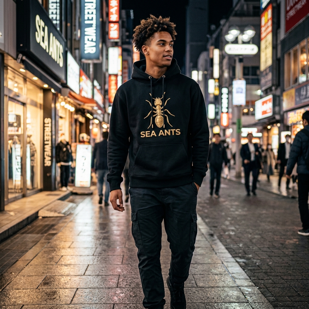 SEA ANTS™ PLATINUM Hoodie - Rust Brown