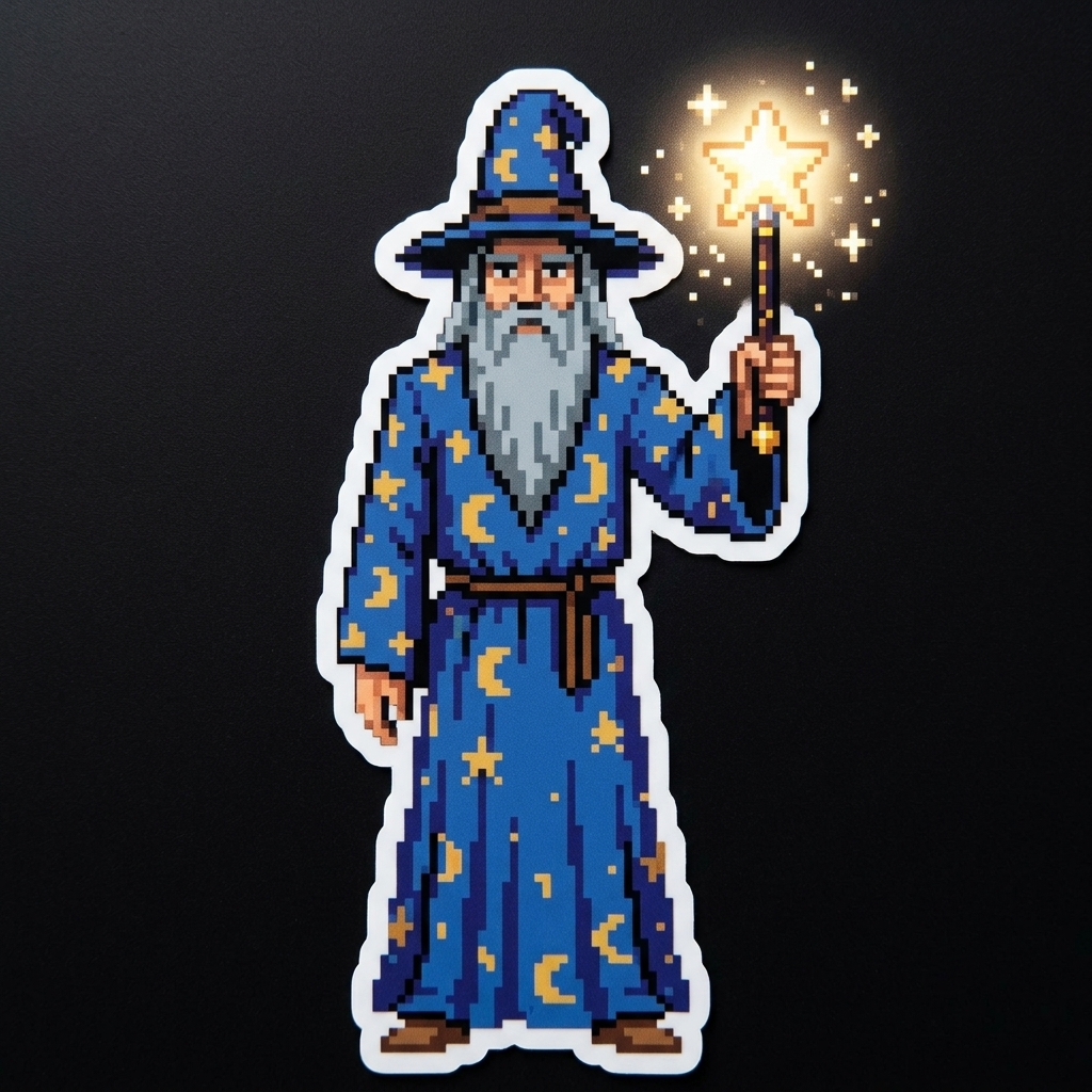 Sticker Pixel Wizard