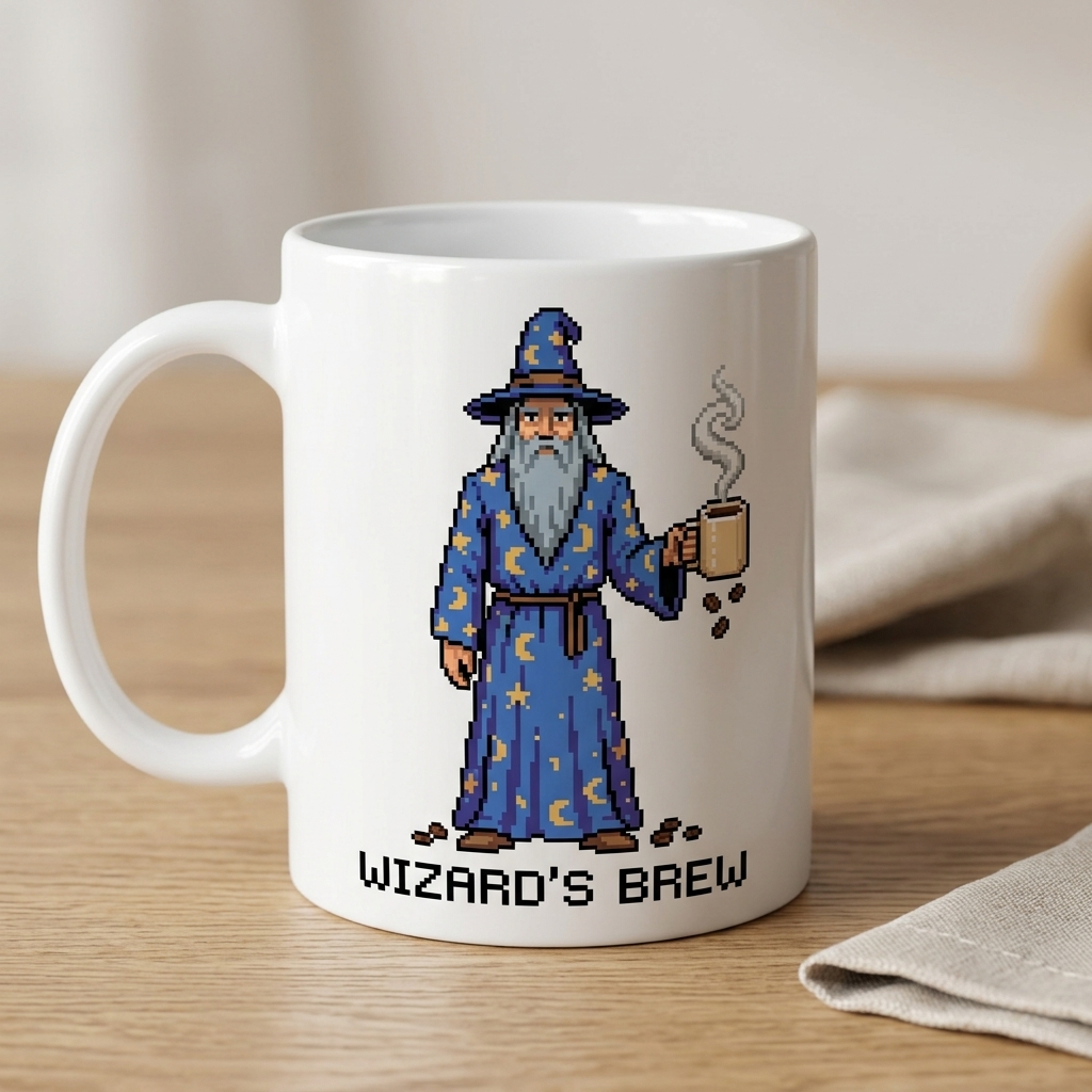 Caneca Coffee Wizard