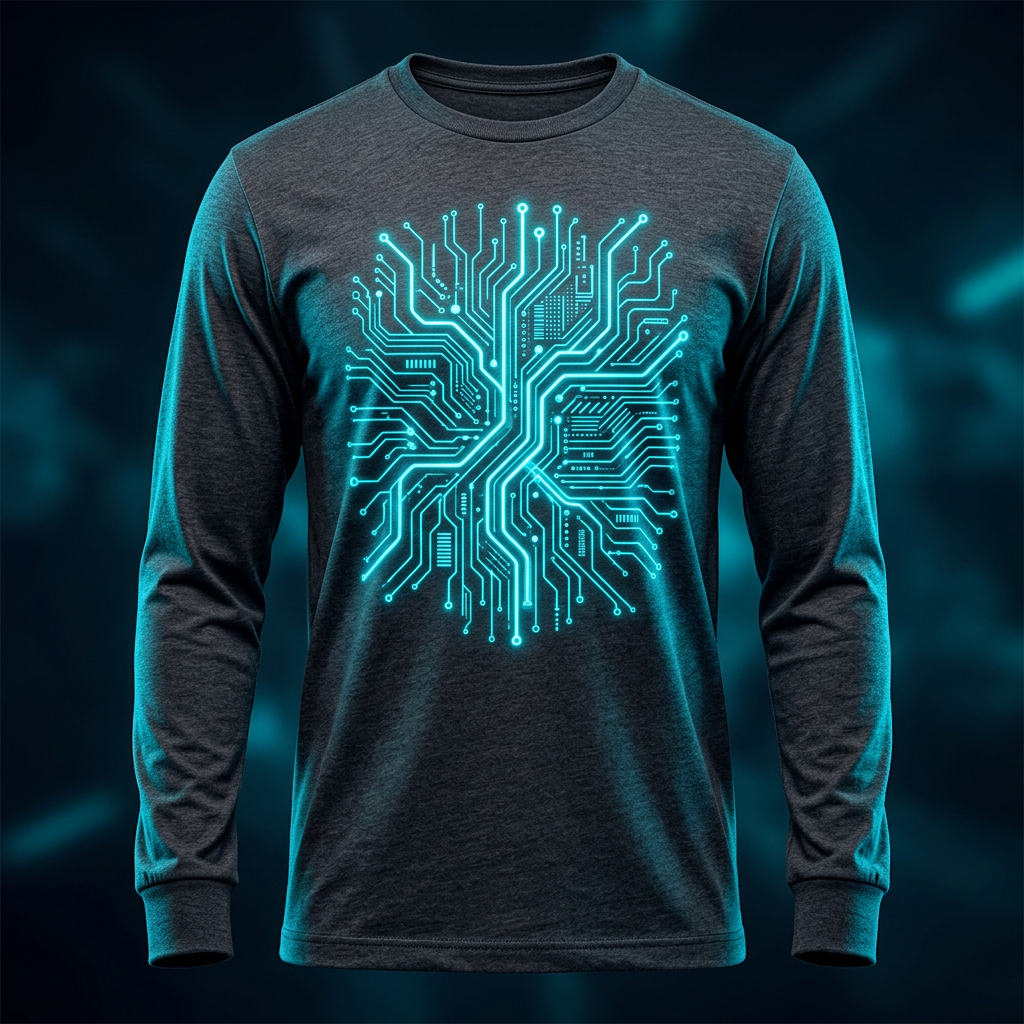 Circuit Vein Long-Sleeve