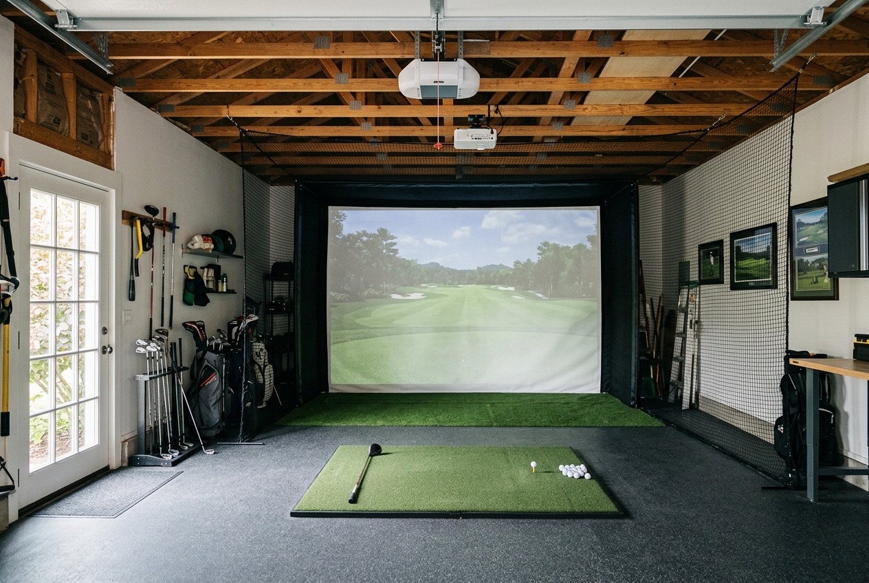 Will a Golf Simulator Fit in My Garage?