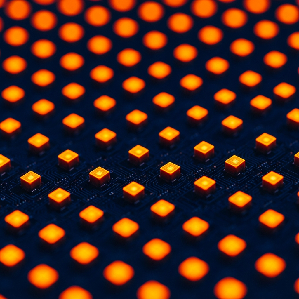 LED display texture