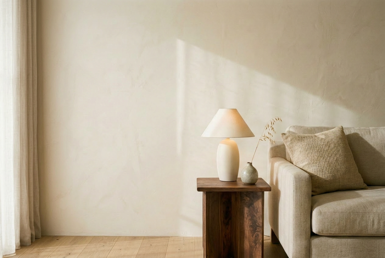 Quiet materials. Lasting presence.