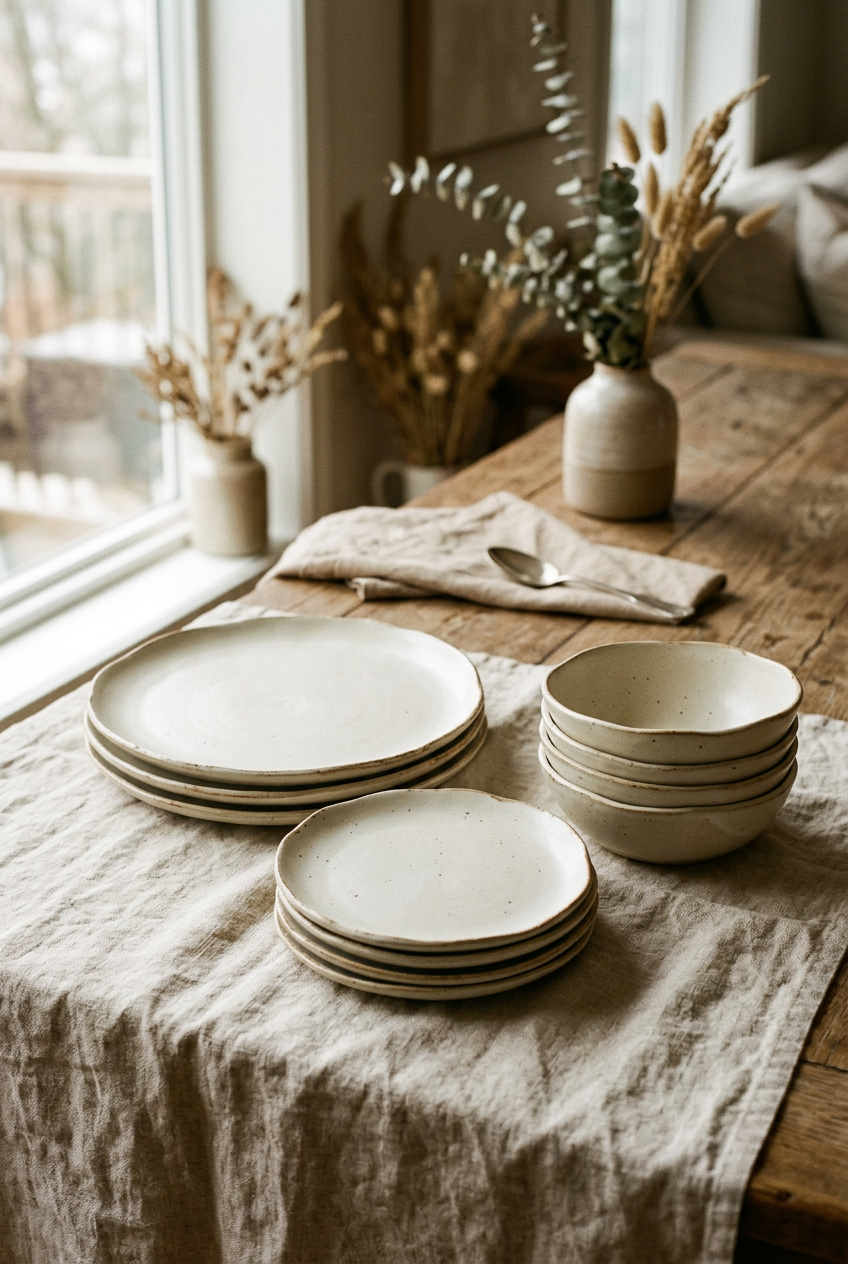 Heirloom Stoneware Dinner Set